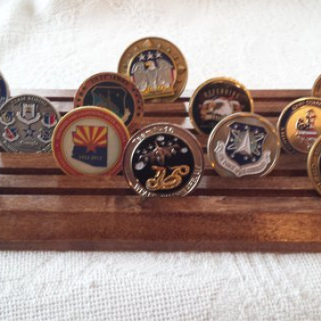 Challenge Coin Rack